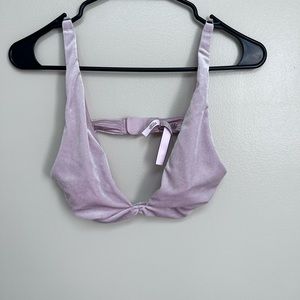 Sparkly pink bralette